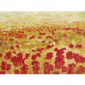 Barley Field with Poppies Thumbnail